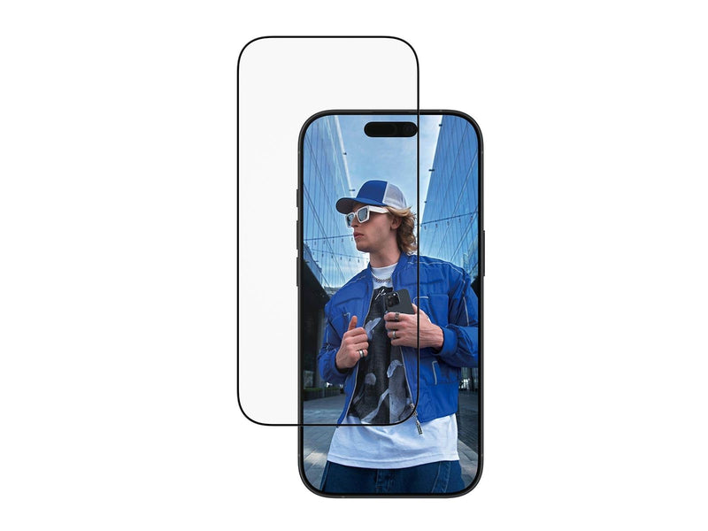 PanzerGlass Screen Protector iPhone 17 | iPhone 16 Pro | Ultra-Wide Fit w. EasyAligner