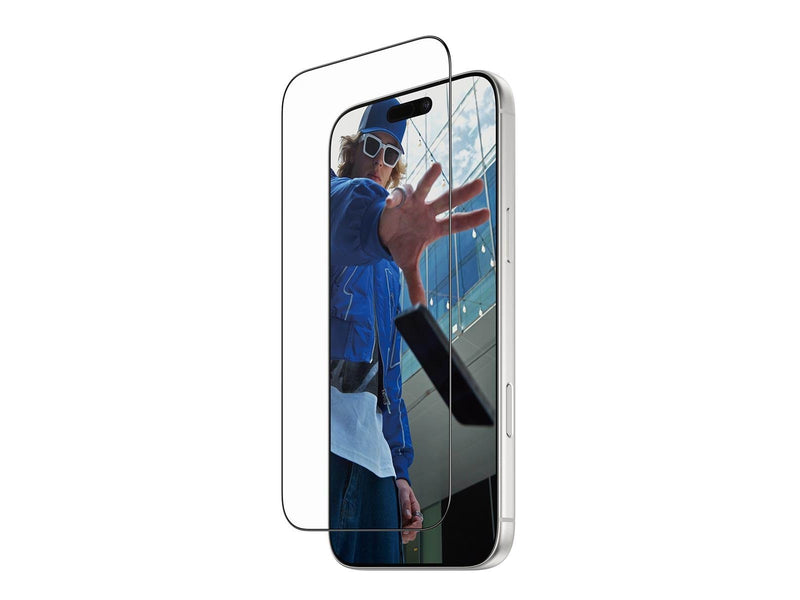 PanzerGlass Screen Protector w. Black Frame iPhone 17 Pro Max | Ultra-Wide Fit w. FASTFIT IN-A-BOX
