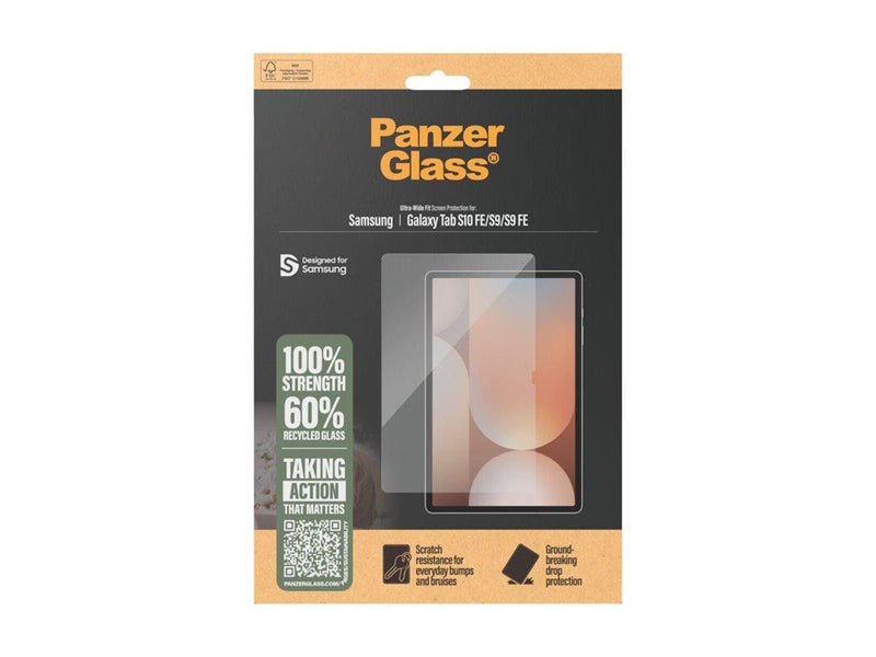 PanzerGlass - screen protector for tablet - ultra-wide fit