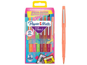 Paper Mate Flair Filzstifte | mittlere Spitze (0,7 mm) | gemischte Retrofarben | 16 Stück