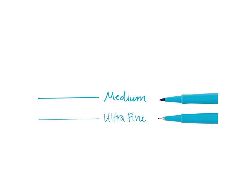 Paper Mate Flair Filzstifte | mittlere Spitze (0,7mm) | Candy POP Farben | 24 Stück