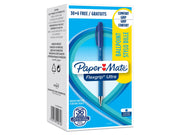 Paper Mate Flexgrip Ultra Kugelschreiber | mittlere Spitze (1,0 mm) | blau | 36 Stück