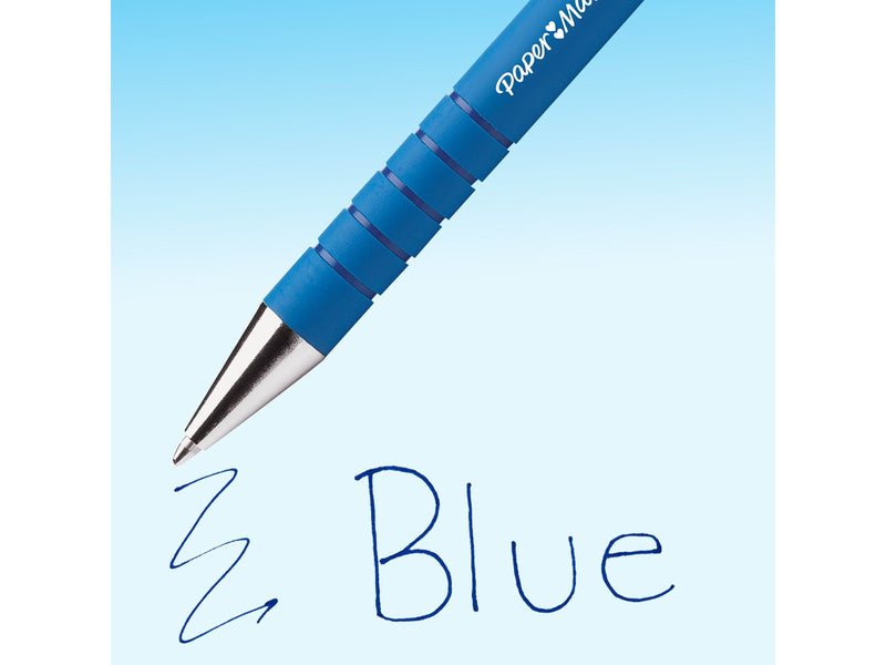 Paper Mate Flexgrip Ultra Kugelschreiber | mittlere Spitze (1,0 mm) | blau | 36 Stück
