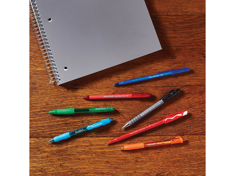 Paper Mate Flexgrip Ultra Kugelschreiber | mittlere Spitze (1,0 mm) | blau | 36 Stück
