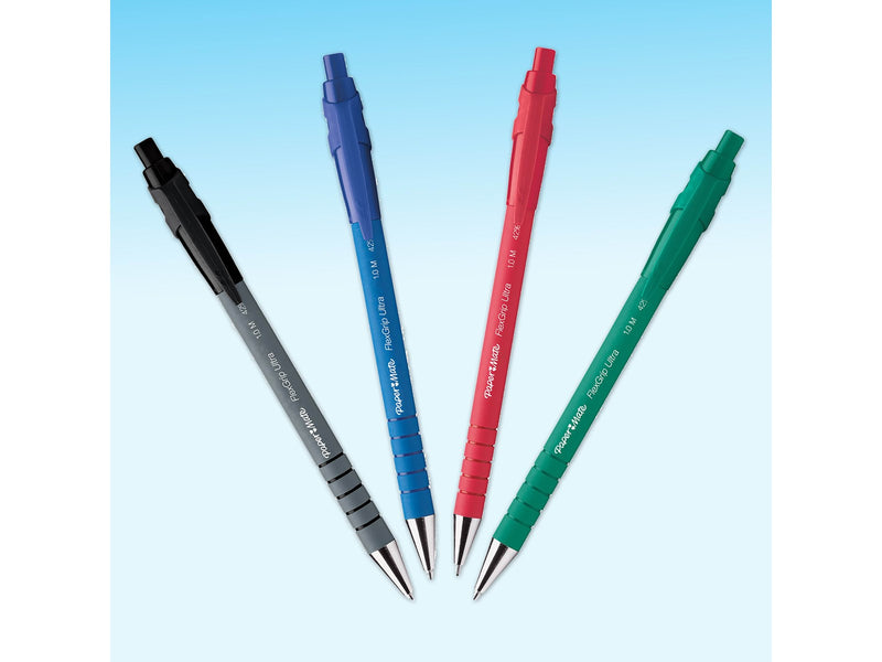 Paper Mate Flexgrip Ultra Kugelschreiber | mittlere Spitze (1,0 mm) | blau | 36 Stück