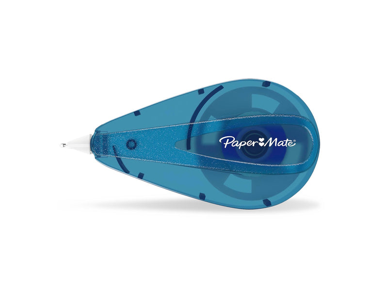 Paper Mate Flüssigpapier DryLine Mini Korrekturband | 5mm x 6m | Blau | 1 Stück