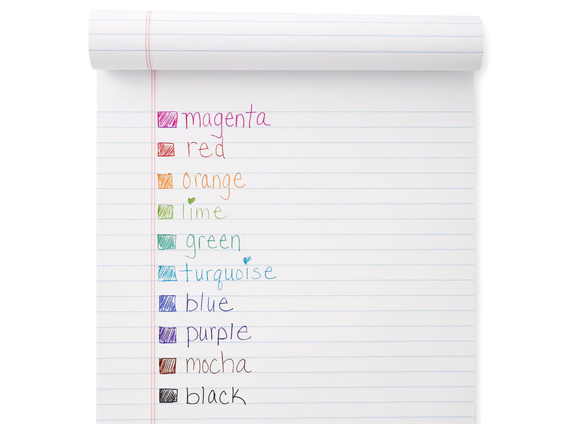 Paper Mate InkJoy 100ST Kugelschreiber | feine Spitze (0,7 mm) | klassische Farben | 5 Stück