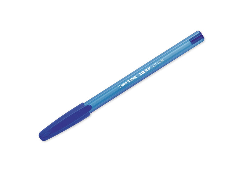 Paper Mate InkJoy 100ST Kugelschreiber | mittlere Spitze (1,0 mm) | Blau | 50 Stück
