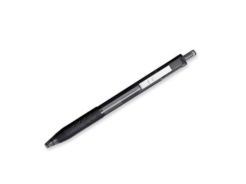 Paper Mate InkJoy 300RT Druckkugelschreiber | mittlere Spitze (1,0mm) | Schwarz | 12 Stück