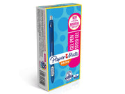 Paper Mate InkJoy Gelstifte | mittlere Spitze (0,7mm) | dunkelblau | 12 Stück