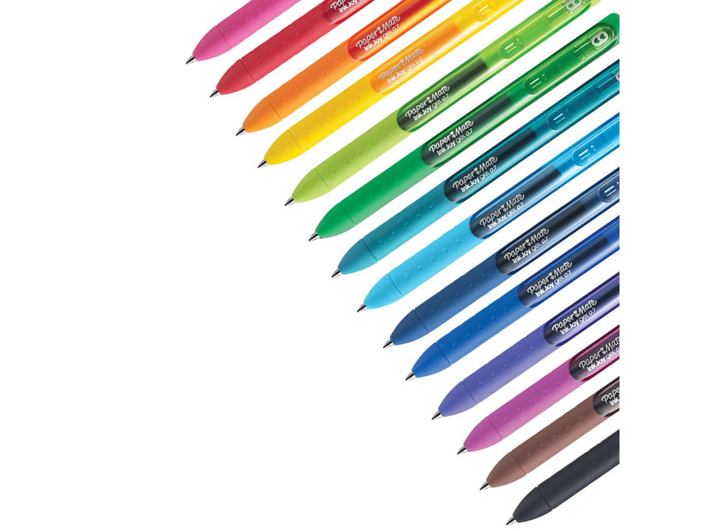 Paper Mate InkJoy Gelstifte | mittlere Spitze (0,7mm) | sortierte Farben | 14 Stück