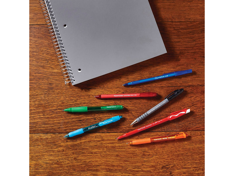 Paper Mate Replay Radierbarer Kugelschreiber | mittlere Spitze (1,0 mm) | blau | 2 Stück