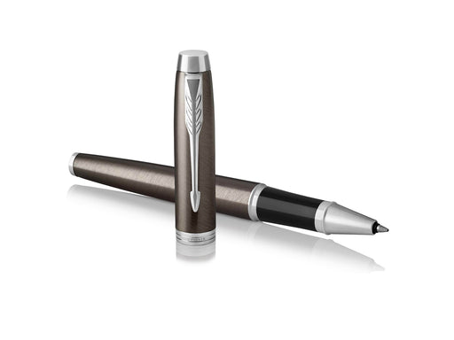 Parker IM Tintenroller | Dark Espresso | feine Spitze | Schwarz | Geschenkbox