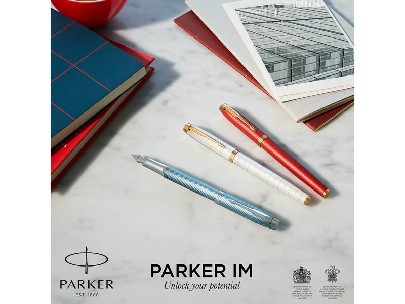 Parker IM Tintenroller | Premium Black | feine Spitze | Schwarz | Geschenkbox