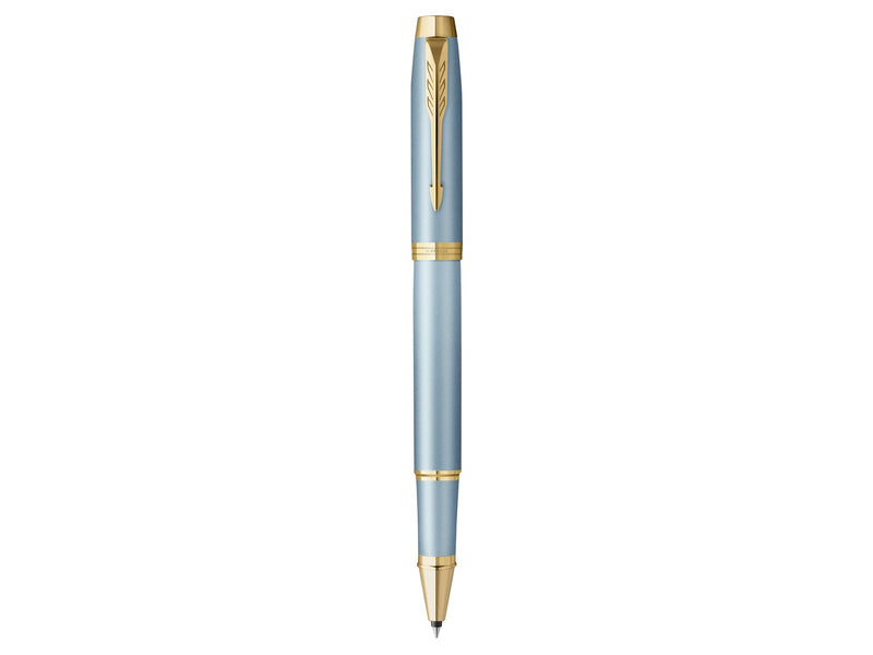 Parker IM Writing Rituals Rollerball Pen | Turquoise Green Finish with Gradient | Gold Trims | Fine Point | Black Ink | Gift Box