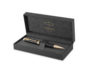 Parker Ingenuity Kugelschreiber | Core Kollektion | Schwarz, goldene Ausführung | Schwarze Tinte | Geschenkbox