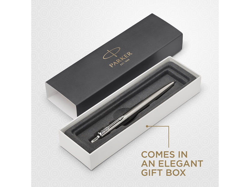 Parker Jotter Druckbleistift | Edelstahl mit Chromzierteilen | 0,5mm | HB #2 | Geschenkbox