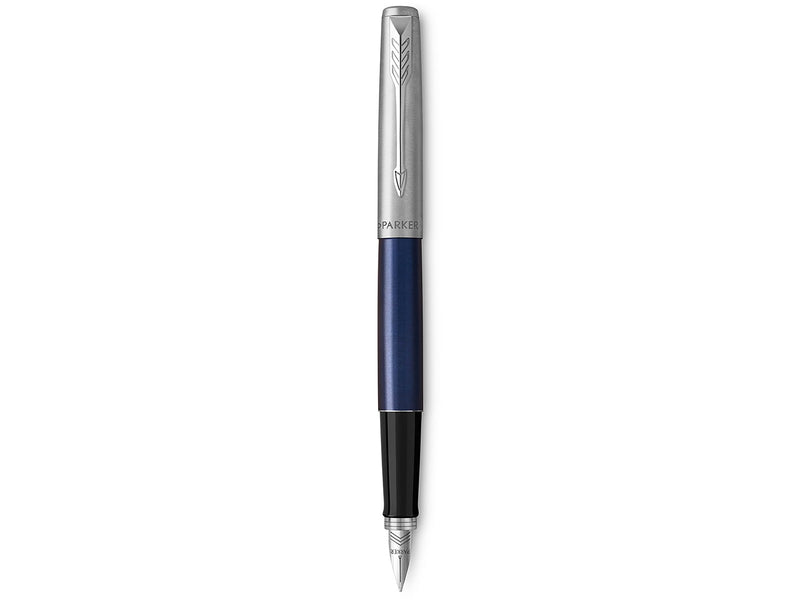 Parker Jotter Füller | Royal Blue | Füllfederhalter mit mittlerer Feder | blaue Tinte | Geschenkbox