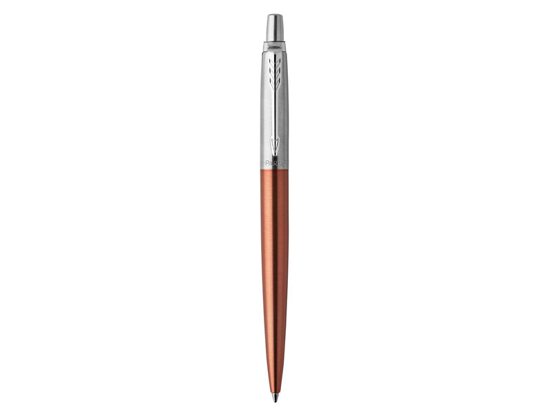 Parker Jotter Kugelschreiber | Chelsea Orange | Mittlere Spitze | Blau | Geschenkbox