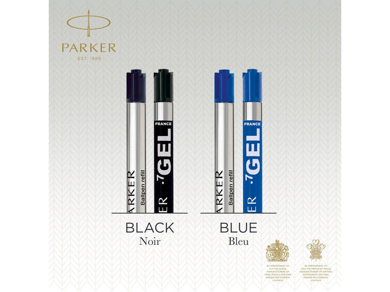Parker Jotter London Nachfüllminen im Discovery Pack: 3 QUINKFlow-Nachfüllminen für Kugelschreiber und 3 QUINK-Nachfüllminen mit Geltinte