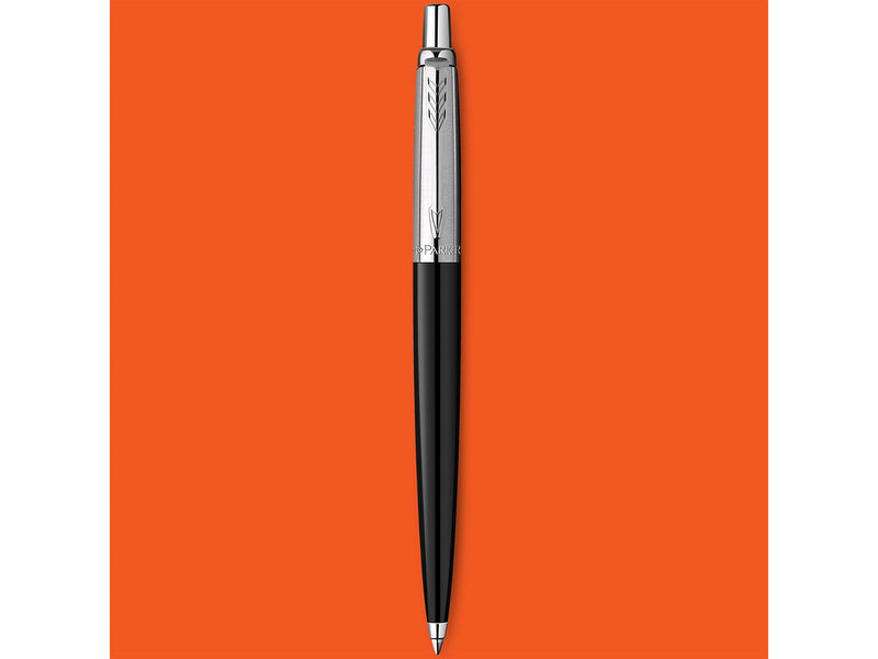 Parker Jotter Originals Collection-Gelstift | Klassisches Schwarz | mittelfeine Schreibspitze | blaue Tinte | 1 Stück