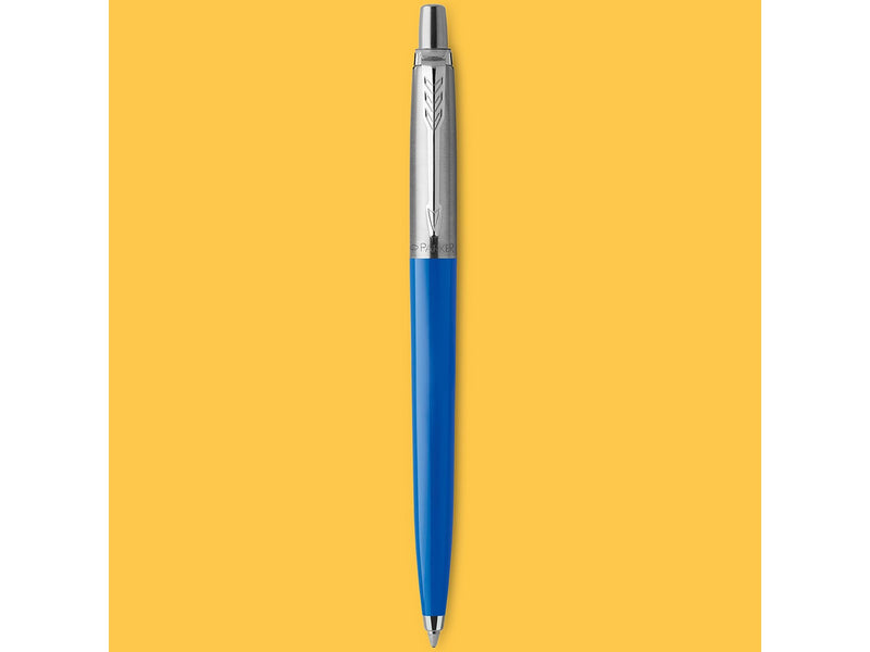 Parker Jotter Originals Kugelschreiber | Klassisches Blau | Mittlere Spitze | Blaue Tinte
