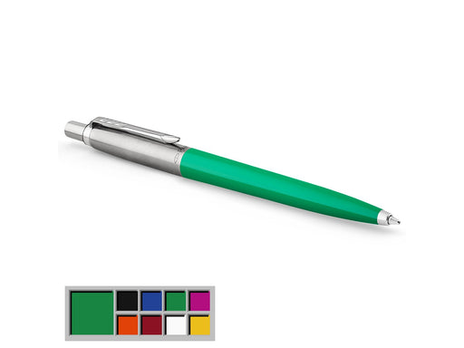 Parker Jotter Originals Kugelschreiber | Klassisches Grün | Mittlere Spitze | Blaue Tinte