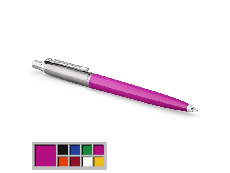 Parker Jotter Originals Kugelschreiber | Klassisches Magenta | Mittlere Spitze | Blau Tinte
