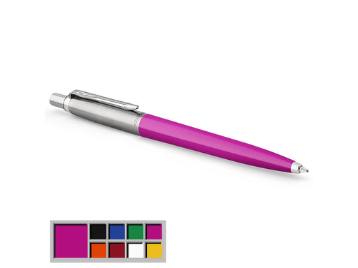 Parker Jotter Originals Kugelschreiber | Klassisches Magenta | Mittlere Spitze | Blau Tinte