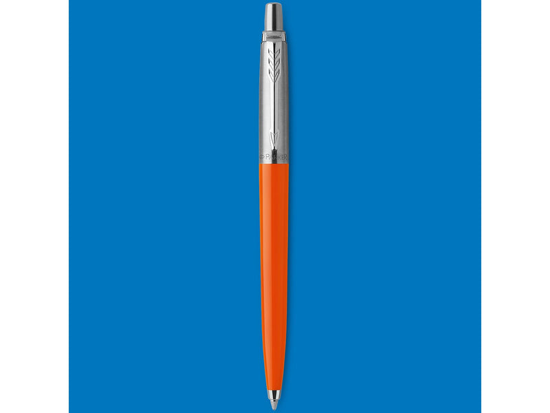 Parker Jotter Originals Kugelschreiber | Klassisches Orange | Mittlere Spitze | Blaue Tinte