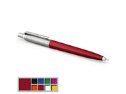 Parker Jotter Originals Kugelschreiber | Klassisches Rot | Mittlere Spitze | Blaue Tinte