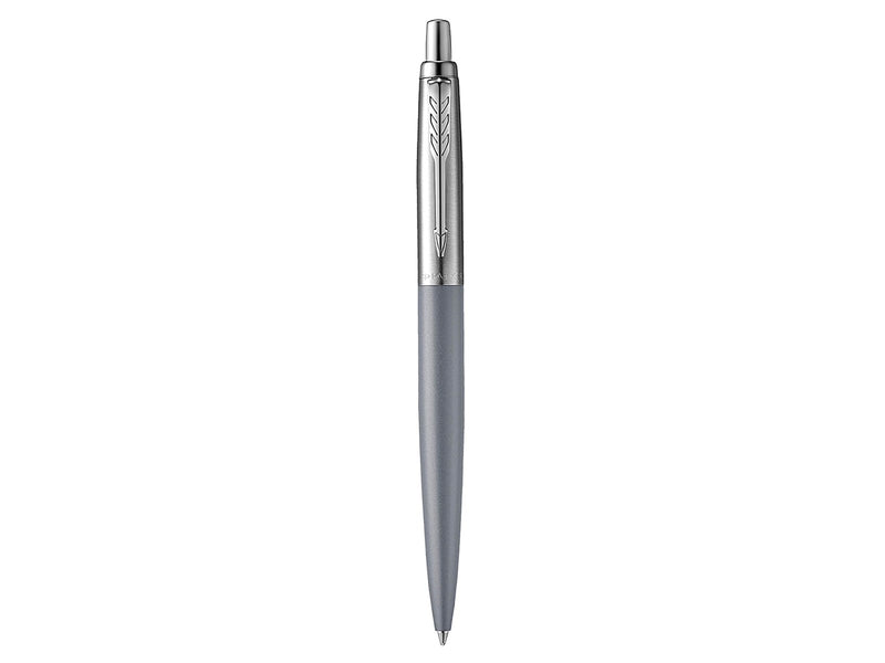 Parker Jotter XL Kugelschreiber | Alexandra Matte Grey | Mittlere Spitze | Blaue Tinte | Geschenkbox