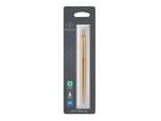 Parker Jotter XL Kugelschreiber | Monochrome Mattgold | mittlere Stiftspitze | blaue Tinte