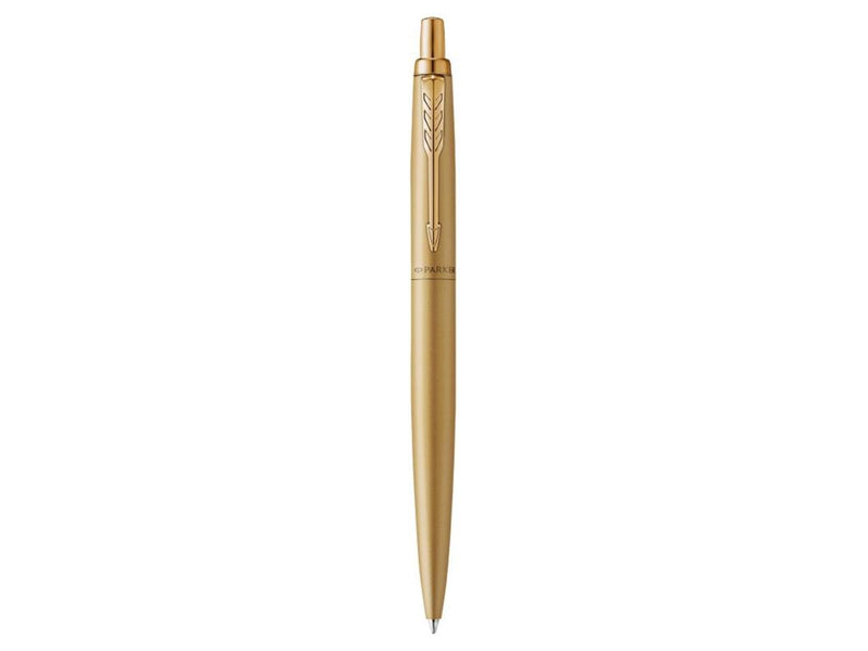 Parker Jotter XL Kugelschreiber | Monochrome Mattgold | mittlere Stiftspitze | blaue Tinte
