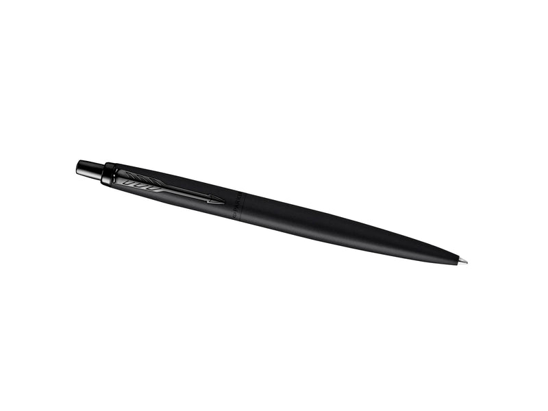 Parker Jotter XL Kugelschreiber | Monochrome Mattschwarz | mittlere Stiftspitze | blaue Tinte | Geschenkbox