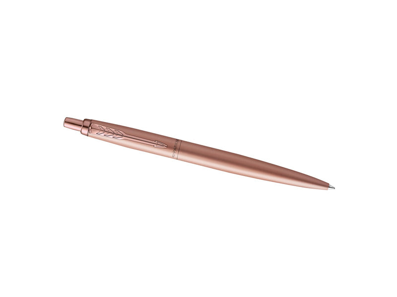 Parker Jotter XL Kugelschreiber | Monochrome matte Roségold | mittlere Stiftspitze | blaue Tinte