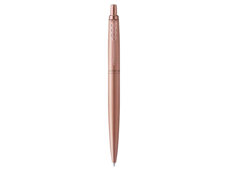 Parker Jotter XL Kugelschreiber | Monochrome matte Roségold | mittlere Stiftspitze | blaue Tinte