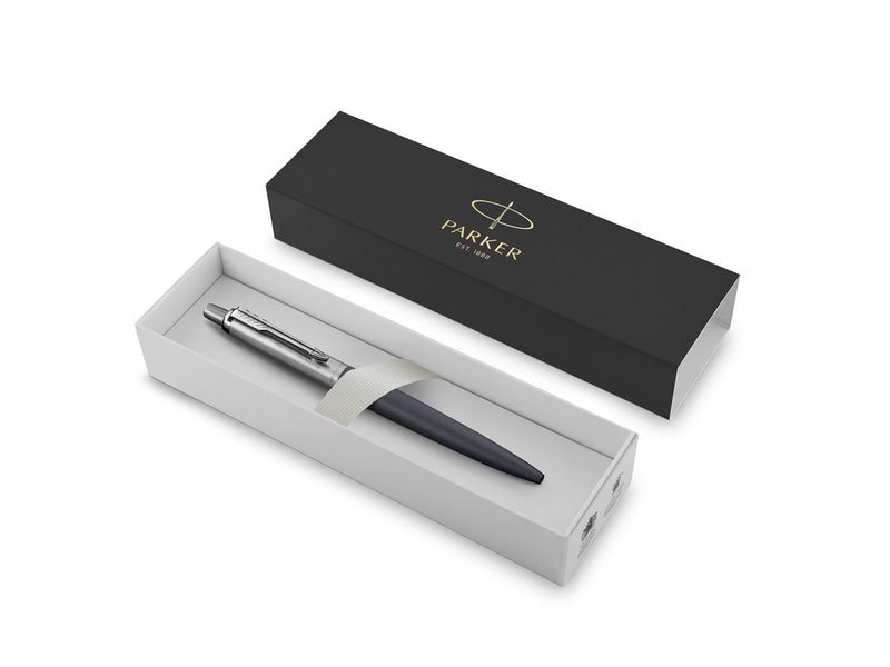 Parker Jotter XL Kugelschreiber | Primrose Matte Blue | Mittlere Spitze | Blaue Tinte | Geschenkbox