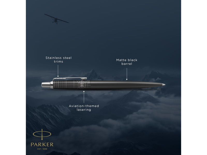 Parker Jotter XL Legacy of Flight Collection C.T. Ballpoint M Blue ink