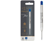 Parker Kugelschreibermine | mittlere Schreibspitze | blaue QUINKflow Tinte | 1 Ersatzmine für Kugelschreiber