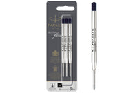Parker Kugelschreiberminen | mittlere Spitze | schwarze QUINKflow Tinte | 3 Ersatzminen für Kugelschreiber