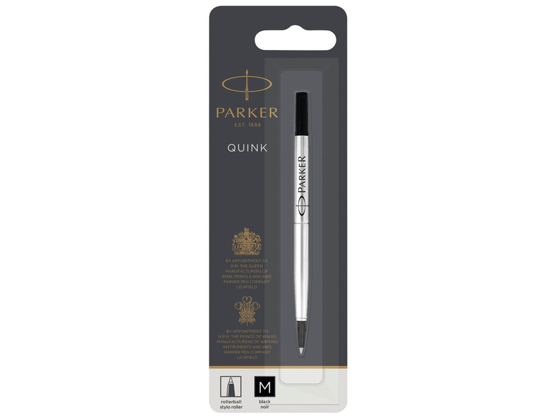 Parker Nachfüllmine für Rollerball mit mittlerer Spitze | schwarz