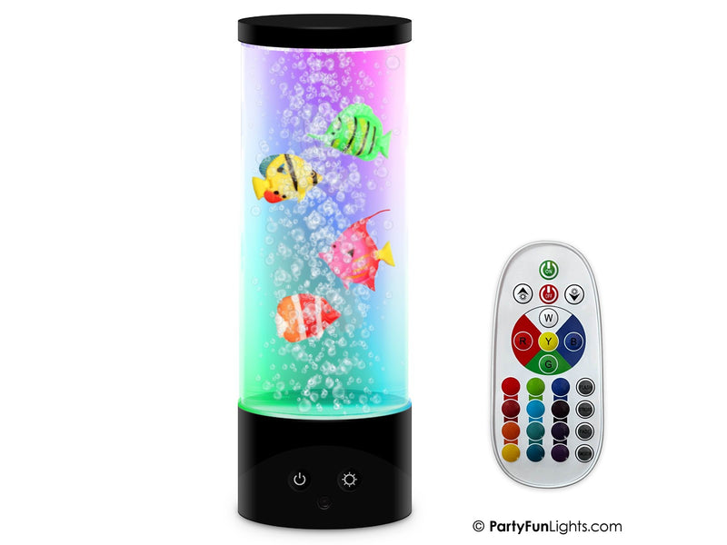 Party Funlight Fiske lampe med fjernbetjening H: 28cm