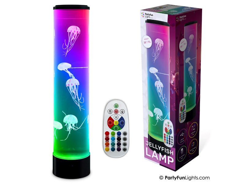 Party Funlight XXL Jelly Fish Tube Lamp H: 70cm