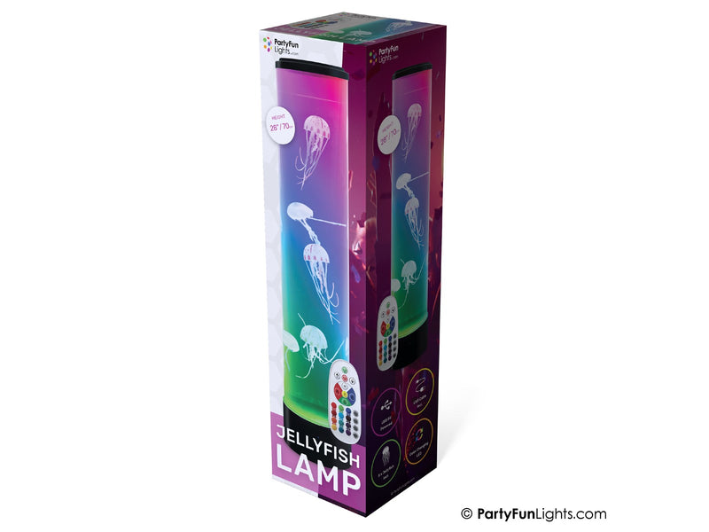 Party Funlight XXL Jelly Fish Tube Lamp H: 70cm