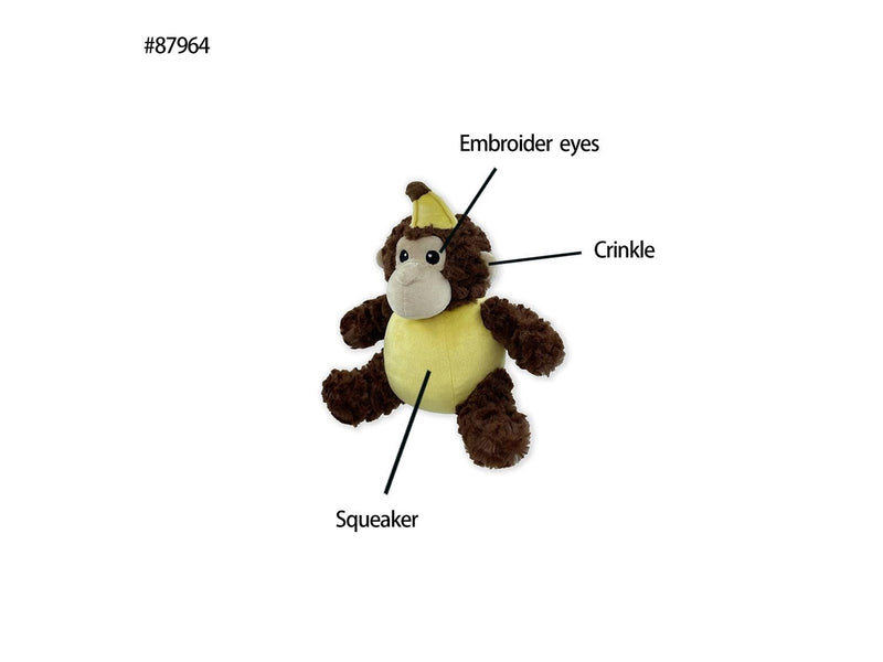 Party Pets Banana Monkey 20 cm