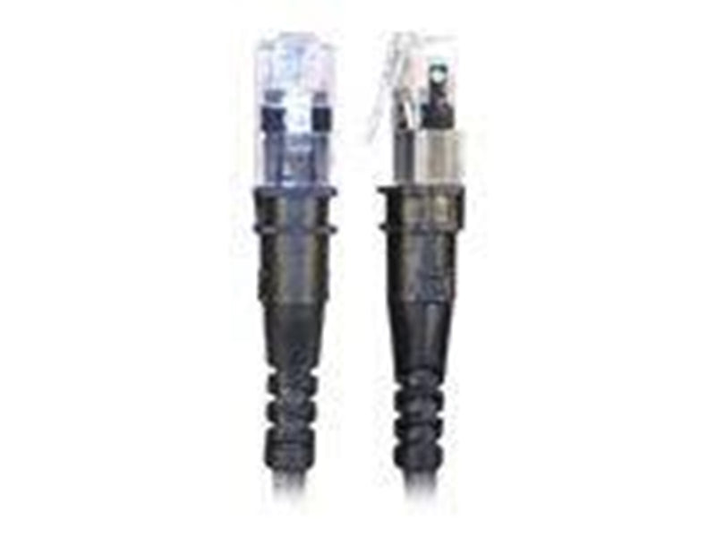 PatchSee ThinPATCH patch cable - 3.1 m - black - Schwarz - 3m