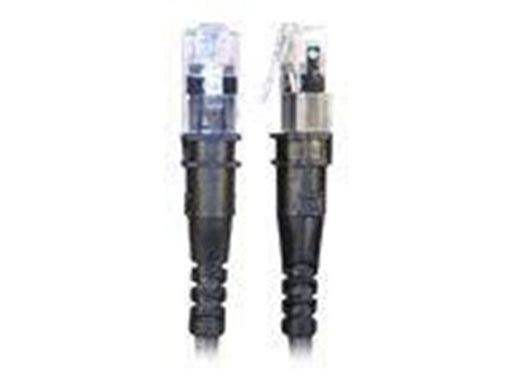 PatchSee ThinPATCH patch cable - 3.1 m - black - Schwarz - 3m