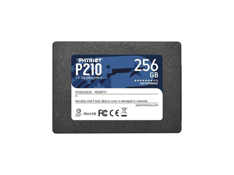 Patriot P210 SSD - 256GB - SATA-600 - 2.5"