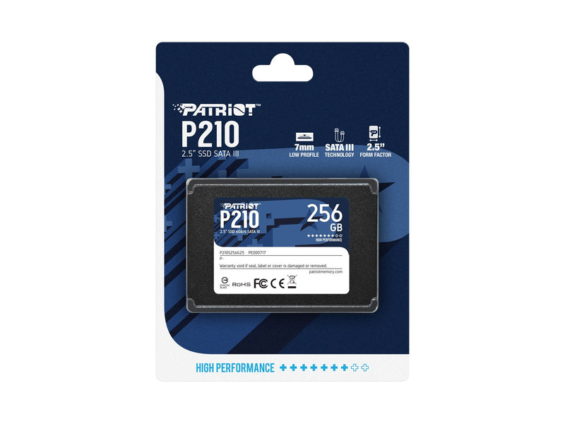 Patriot P210 SSD - 256GB - SATA-600 - 2.5"